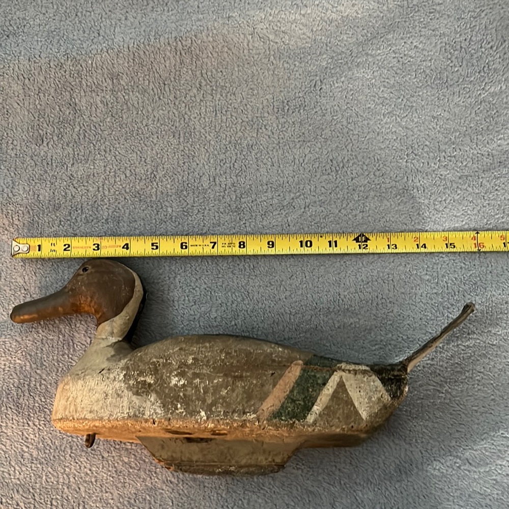Duck decoy-Scott cork Pintrail Drake of (I think???) from before the 1950s